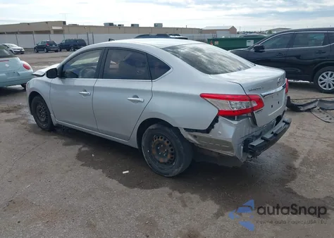 2015 Nissan Sentra S from USA, damaged, VIN 3N1AB7AP2FY361492